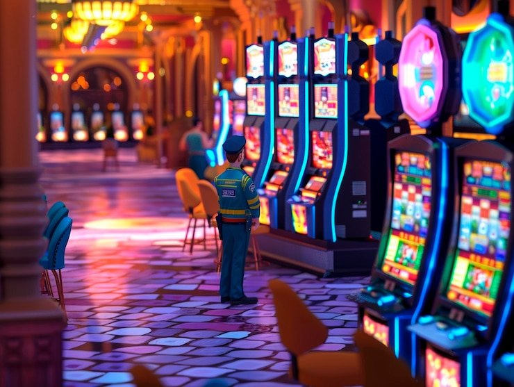 Antarmuka permainan Infinite Blackjack dengan kontrol pemain independen Antarmuka pemain Infinite Blackjack menampilkan tangan kartu individu dan opsi bermain